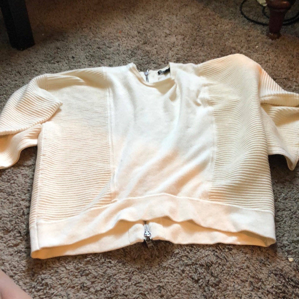 Selling cream Armani sweater